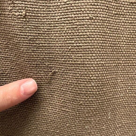 Mercedes &Ā Adrienne Vintageā100% Raw Silk Woven Blouse Embroidered Unique Sizeā8 - Picture 11 of 11